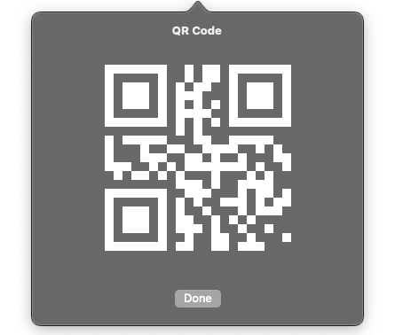 QR Code Mac